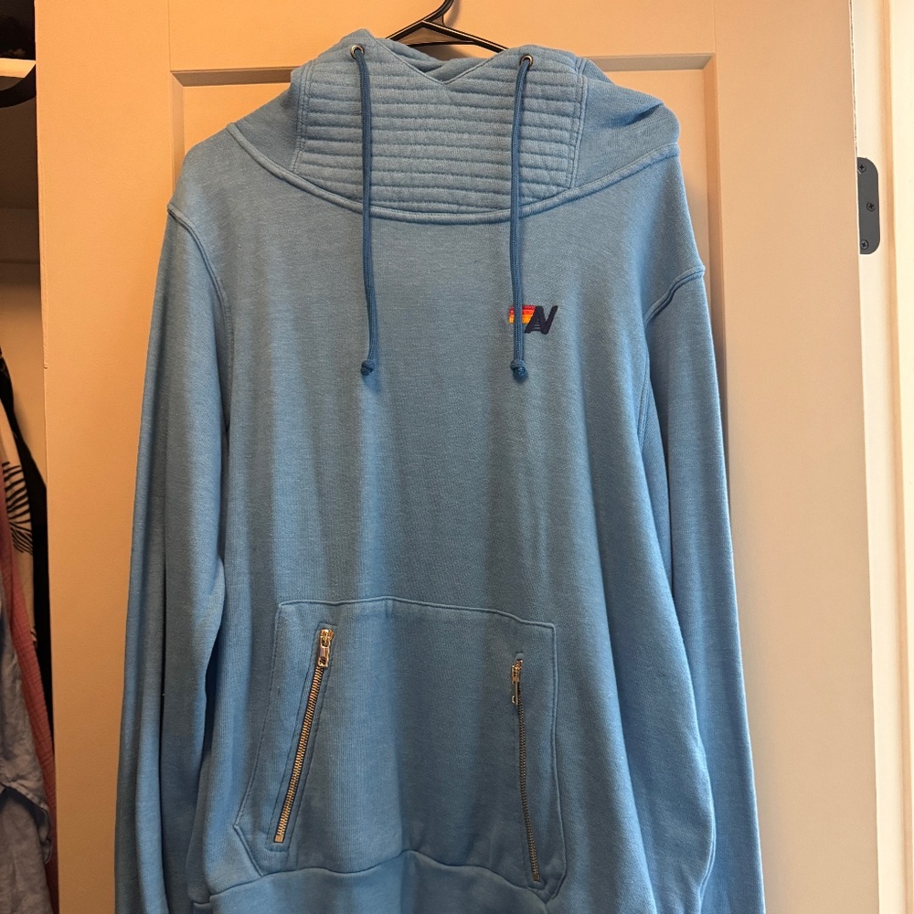 Sky blue aviator nation ninja hoodie